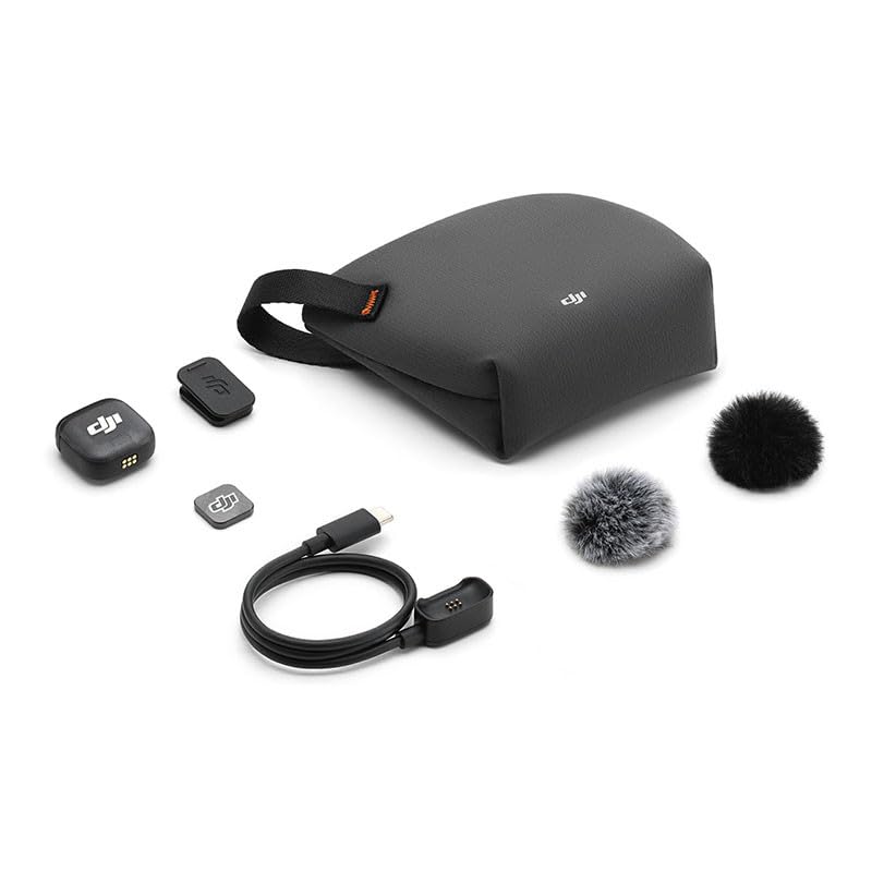 Amazon.co.jp: DJI Mic 3 Transmitter Pin Microphone, Wireless Mini