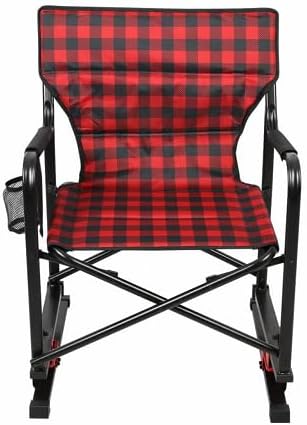 Kuma Spring Bear - Silla de cuadros rojos