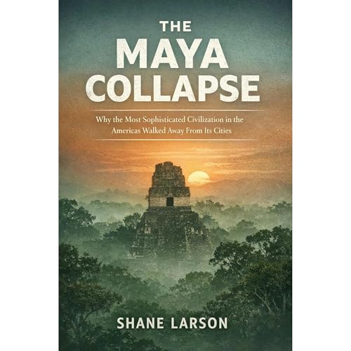 The Maya Collapse Audiolibro Por Shane Larson arte de portada