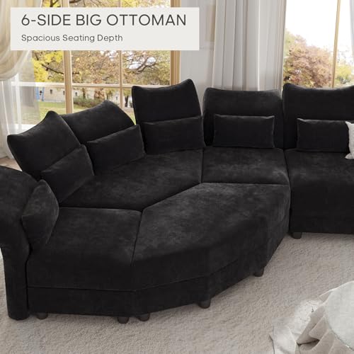 Luxury Sectional Sofa with Recliners