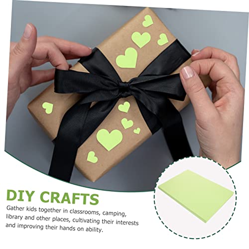 TEHAUX 100 Folhas De Papel A4 Colorido Papel De Embrulho Vermelho Papel De Desenho Para Acessórios V