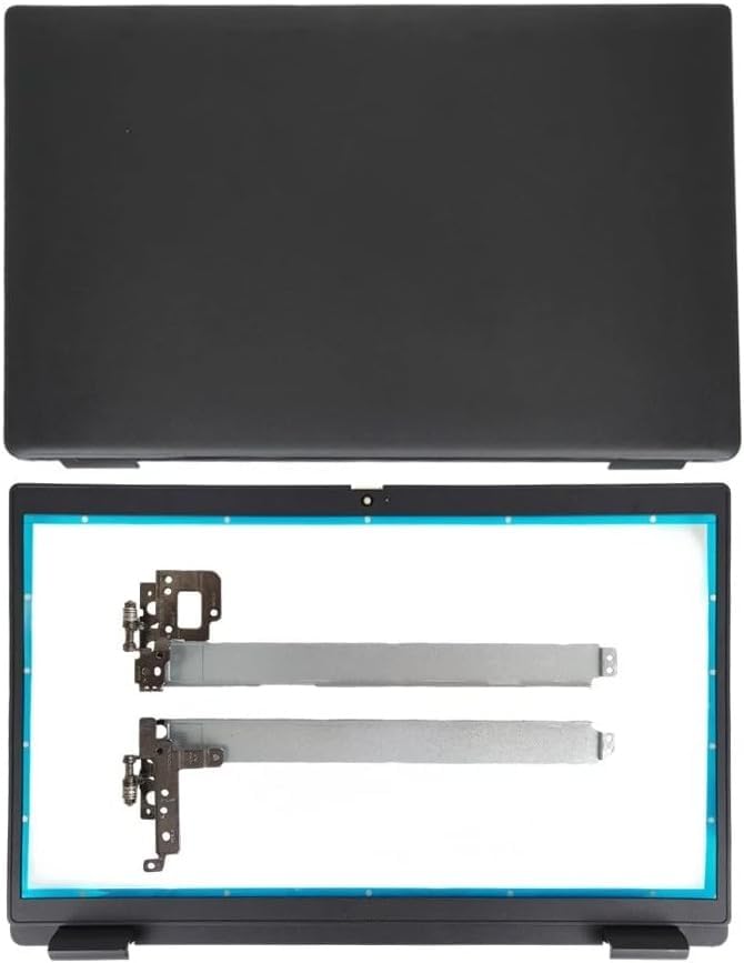 Ricambio per Dell Latitude 15 3520 E3520 LCD Coperchio posteriore Lunetta anteriore con cerniere 017XCF 0WXN5F 17XCF WXN5F 04Y37V 4Y37V