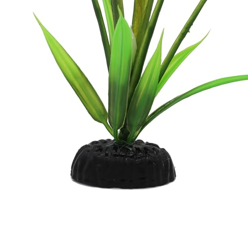 Image of Silk Aquarium Plants for Betta Fish Tank, Green, 8 Inch | 2 Pieces, Small Aquatic Water Grass, Decoration