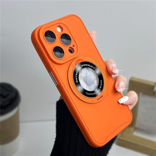 Étui de chargement sans fil pour iPhone 13 coque antichoc magnétique avec support