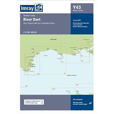 Imray Chart Y43: River Dart (Small Format) (Y Charts): The West Country: 43