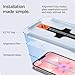 Spigen Tempered Glass Screen Protector [GlasTR EZ FIT] designed for iPhone 17e / iPhone 16e / iPhone 14 / iPhone 13 Pro/iPhone 13 [2 Pack]