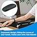 Fardtry Office Chair Armrest Replacement, PU Arm Pads Caps, Fit to Most Chairs with 4