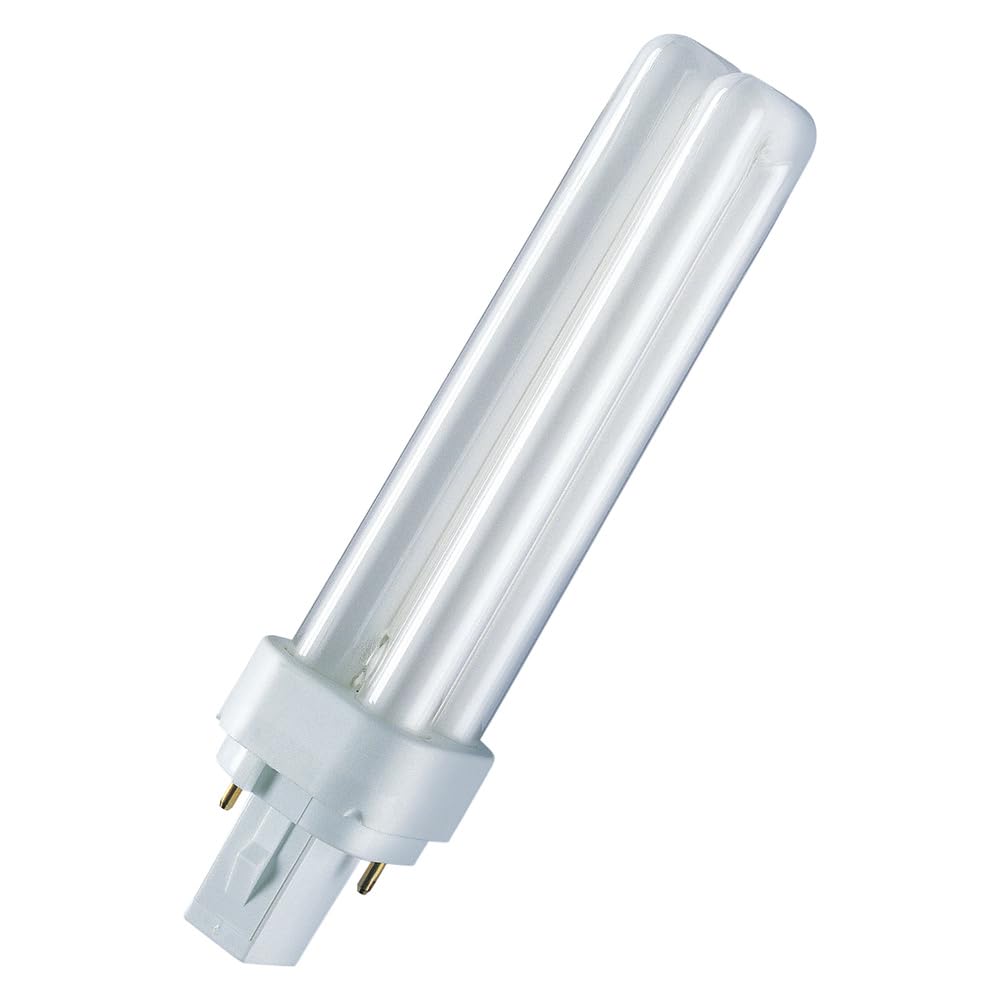 Osram White G24d 10 Watt Compact Fluorescent Light Dulux Lamp