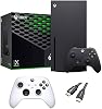 Paquete de consola X-Box Series X - 1TB SSD Negro con dos controles inalámbricos - Negro y Blanco - y cable HDMI autorizado ahaghug 2