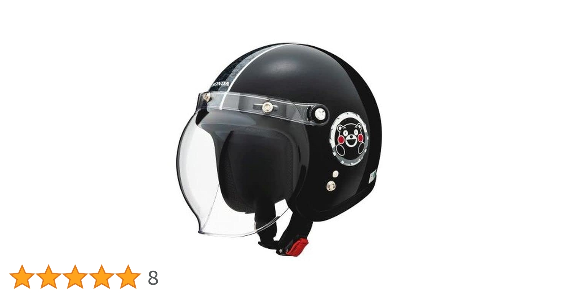 HONDA KUMAMON × CROSS CUB ジェットヘルメット ホンダ Honda KUMAMON×CROSSCUBヘルメット クロスカブ くまモン