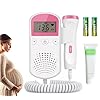 Bags for fetal Heartbeat Doppler Pregnancy Accessories Portable Baby Monitor Heartbeat Bag Easy to Use at Home-K10