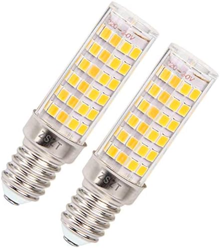 Extractor Hood Bulb Warm White 3000K, E14 SES LED Bulbs 7Watt Equivalent 50W, AC220-240V Small lamp (Pack of 2)