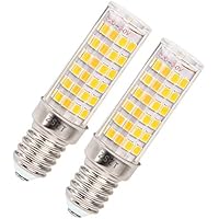 ZSZT Bombilla extractor cocina, bombilla led e14 7w rosca Edison pequeña (SES), equivalente a bombilla halógena de 50W, Blanco cálido 3000K, 2 unidades