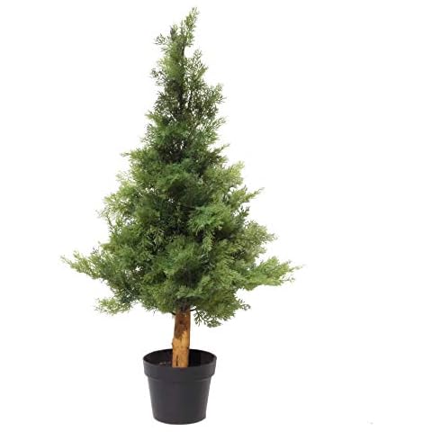 Arbre topiaire artificiel Leaf 95 cm Cover