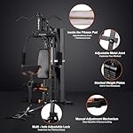 Multifunctional Home Gym Workout Equipment, Full Body Strength Training Machine with Pulley System & Rowing Function — All-in-One Exercise Equipment for Home Fitness - Image 4