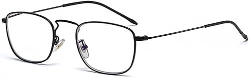 Miniatura 7 de LKP Lentes de lectura fotocromáticos para mujer, lentes de sol multifocales, bloqueo de luz azul, anti fatiga ocular, cuadrado de metal 1.0 (tamaño