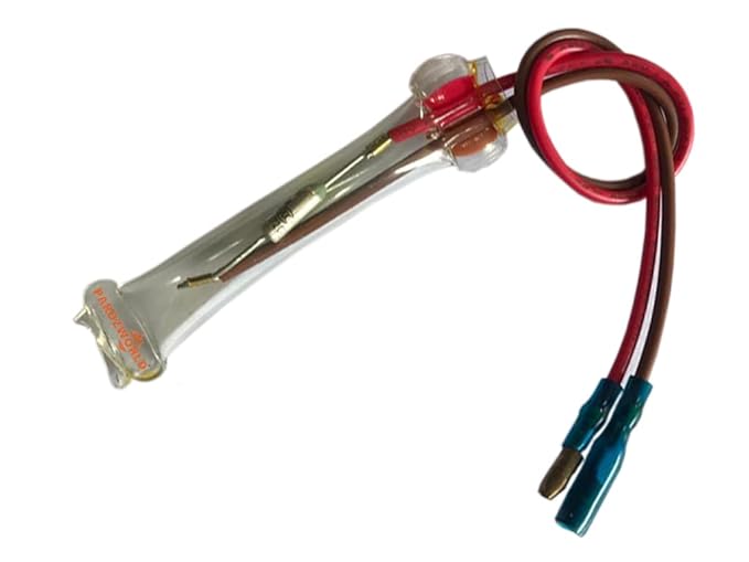PARDZWORLD Thermal Fuse (72 C)(Brown & Red) With Connector Suitable for Refrigerators(2 Wire).(Match & Buy)