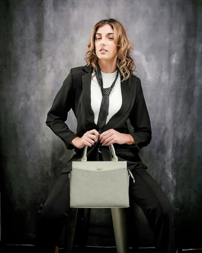 Image of Multi Compartment Denim Design Handbag, Multipurpose handbag with Shoulder Strap