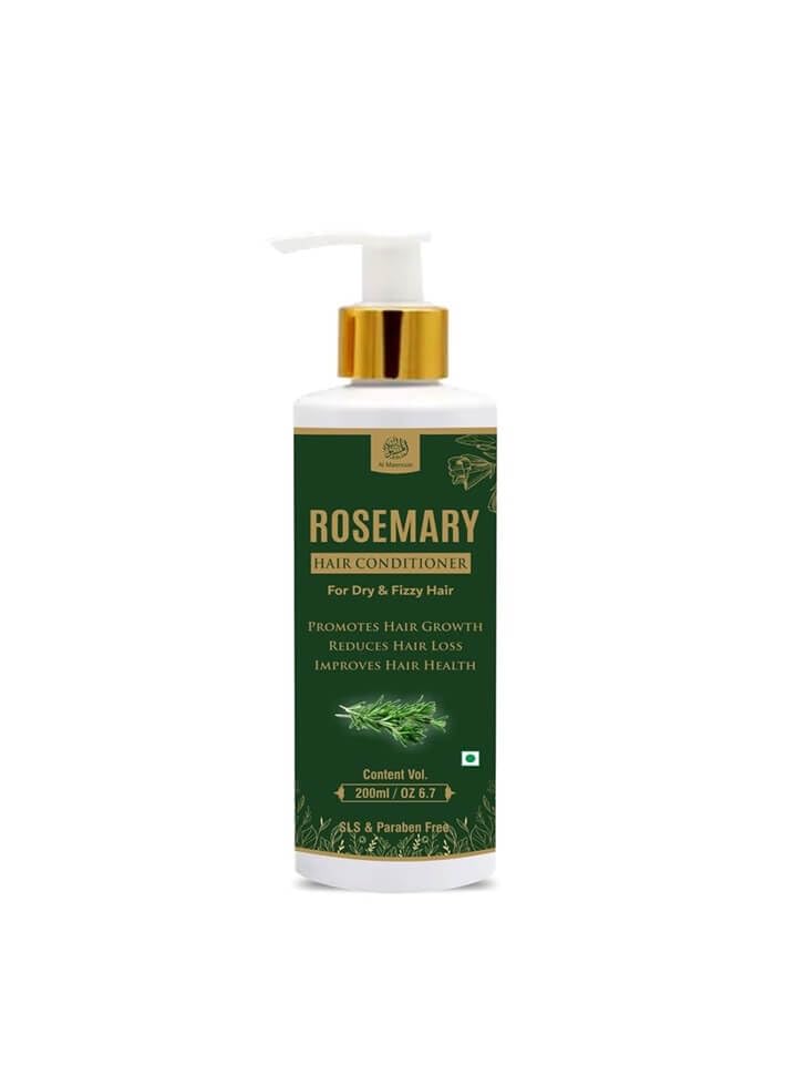 Rosemary Hair Conditioner for Dry and Frizzy Hair, SLS and Paraben Free Formula, Promotes Hair Growth and Reduces Hair Loss, 200ml/6.7oz