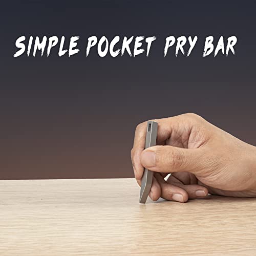 Snader Edc Pry Bar, Edc Keychain Tool, Small, Heavy Duty Stainless Steel Keychain Pocket Pry Bar For Everyday Carry And Outdoor Activities - Multitool Pry Bar For Keys And More #TOP1