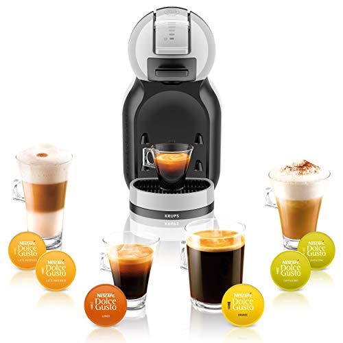 Krups Nescafé Dolce Gusto Mini Me KP123BK Espressomaschine und andere Getränke, automatisch, 0,8l, grau/schwarz – Bild 7