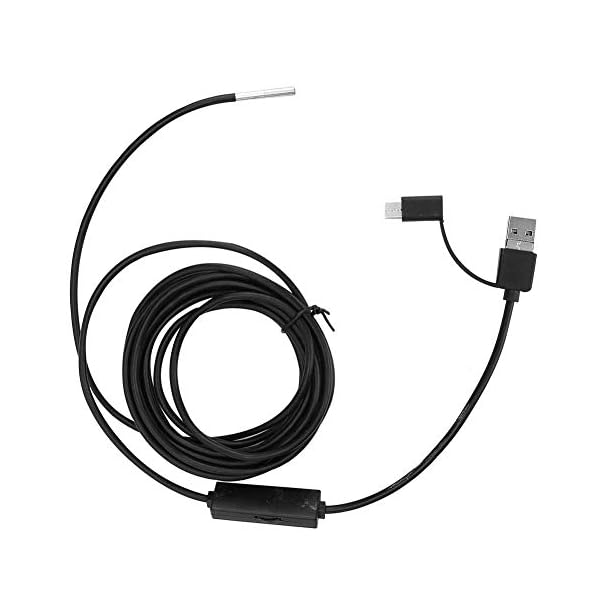 WiFi-Endoskop, 3,9 mm wasserdichtes Endoskop, hochauflösendes wasserdichtes Endoskop, mit einer hochauflösenden Kamera mit 1280 x 720,6 einstellbaren LED-Leuchten(3,5 m) – Bild 4