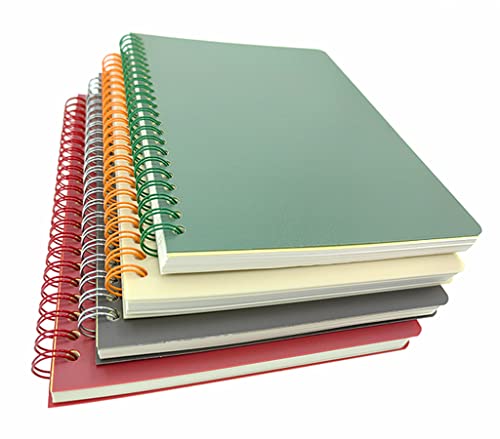 Carnet de notes à spirales A5 robuste contre les pages cornées et déchirées