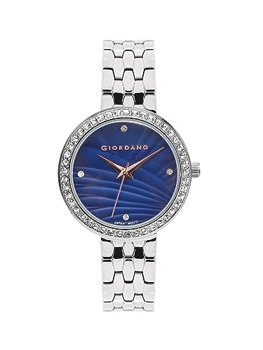 Giordano-Analog-Wrist-Watch-for-Women-Stylish-Metal-Strap-with-Water-Resistant-3-Hand-Mechanism-for-Girls-Ladies-to-Compliment-Your-LookIdeal-Gift-for-Female-GZ-60079