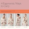 Ergobaby Omni Classic Baby Carrier for Newborn to Toddlers 0-48 Months (7-45 lbs) - 4-Position Breathable Mesh Baby Carrier with Ergonomic Support - Pearl Grey #4