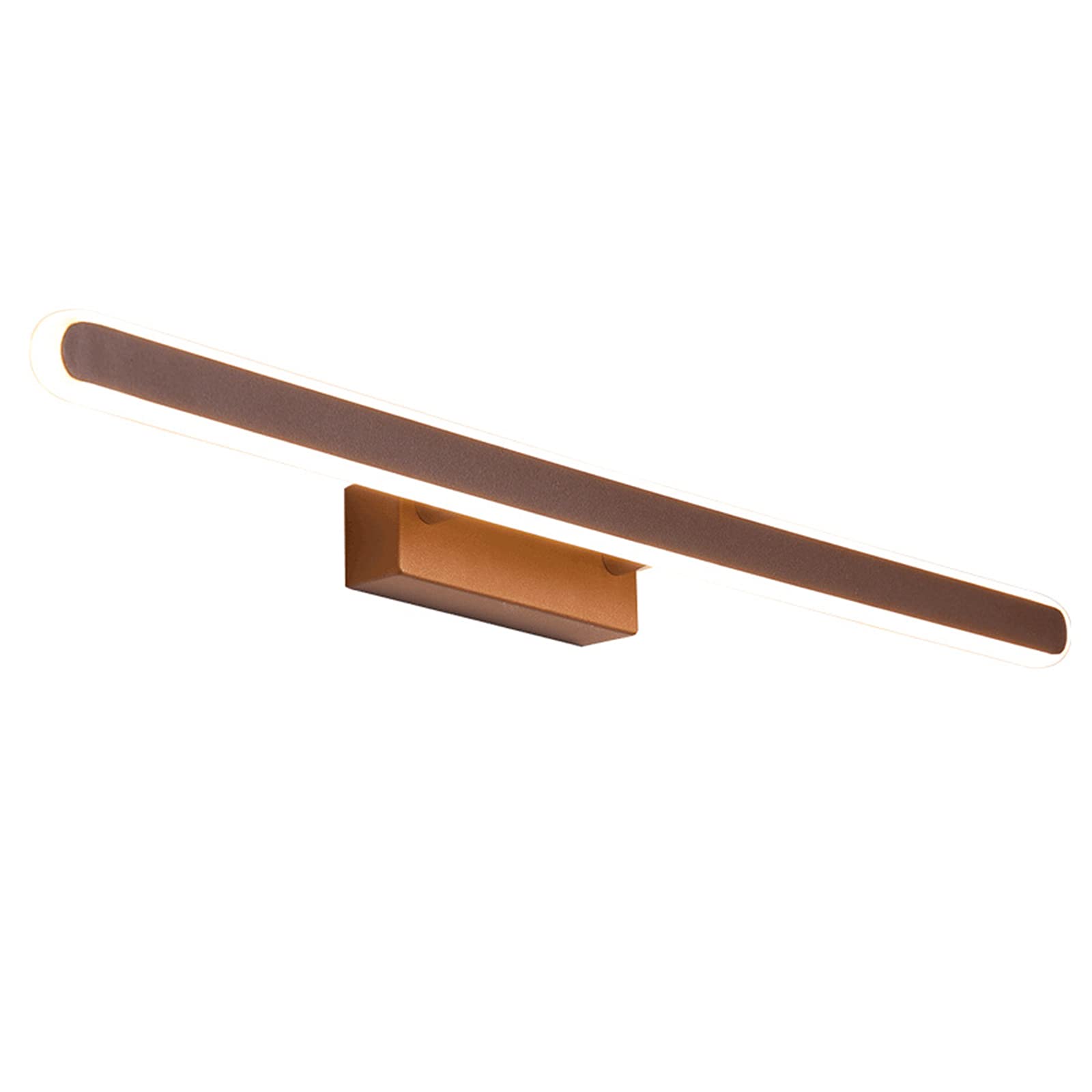 Éclairage de vanité simple LED miroir de salle de bains maison