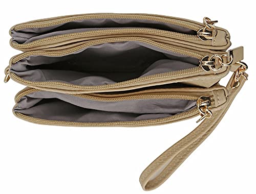 Mia K Collection Crossbody Bags For Women Handbag, Pu Leather Crossover, Small Shoulder Side Wallet Orange #TOP3