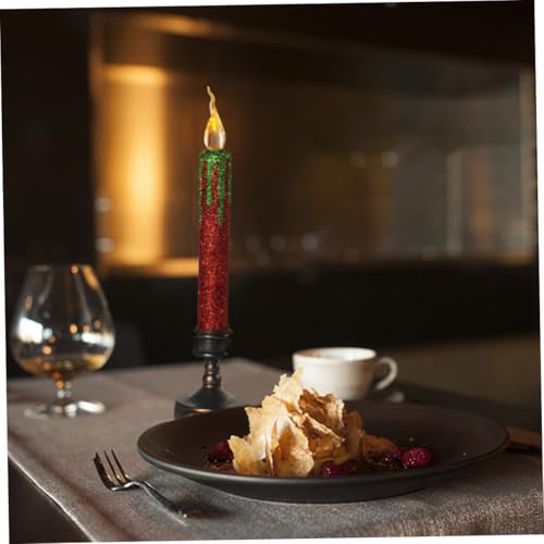 Velas decorativas para bodas Toddmomy de larga duración para mesas de fiestas de Navidad 3