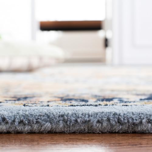 Image of Hand Tufted Modern Design Exported Collection High Low Pattern Wool Carpet for Living Room, Bedroom & Hall (Multi 2, 5 x 7 Feet)