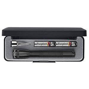 Mini Maglite LED-Taschenlampe (benötigt AAA-Batterien), Schwarz