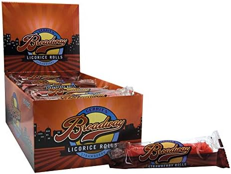 Gerrit's Broadway On Wheels Strawberry Licorice Wheels - 5.29oz - Candy