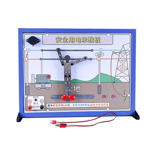Panel de aprendizaje interactivo de física para proyectos eléctricos escolares 7