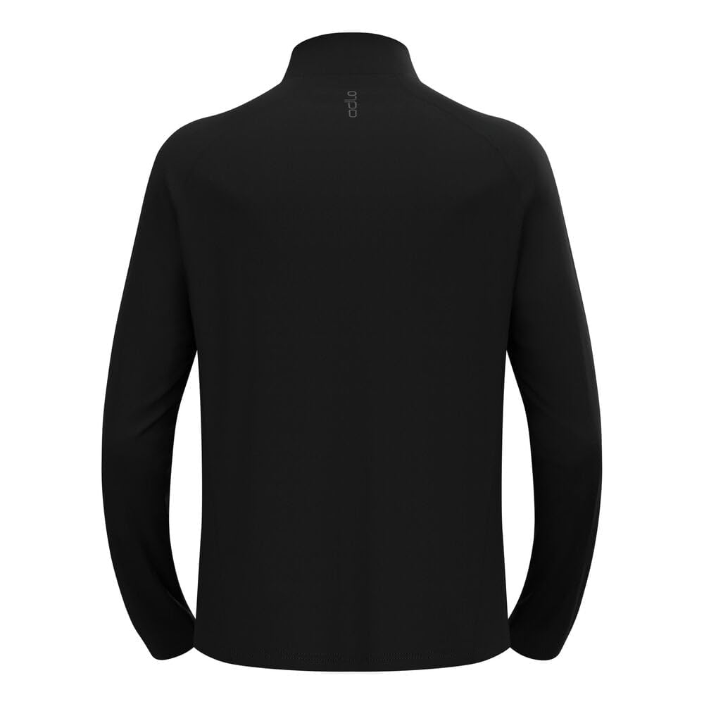 Odlo Koszulka do biegania męska z długim rękawem, Essential Ceramiwarm I Sport Shirt męska I sportowa górna część I Midlayer I koszulka fitness