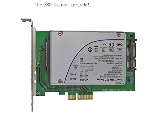 KNACRO PCI-E 3.0 x4 Lane to U.2 U2 Kit SFF-8639 Host Adapter for Intel Motherboard & 750 NVMe PCIe SSD - Thumbnail 5