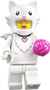 LEGO Kätzchen Kostüm - Minifiguren Serie 28 Tiere, einzelne Minifigur (LEGO 71051)