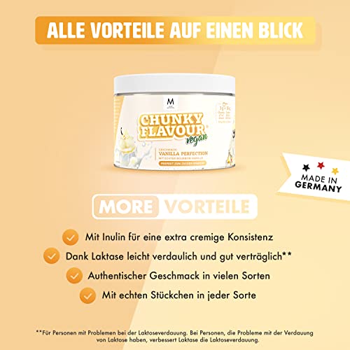 MORE NUTRITION Chunky Flavour - Vanilla Perfection 250g, Pulver – Bild 3