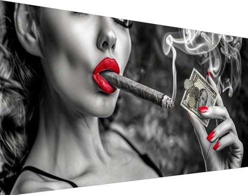 5D Diamond Painting Grand Format Toile Tendue Anti-Stress Loisir Créatif