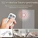LACORAMO Türalarm und Fensteralarm MIT 2 Fernbedienungen -130 Db Sirene,Drahtlose Home Security...