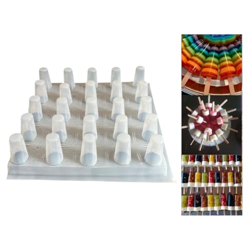 La mejor selección de Moldes para gelatina de plastico los mejores 10. 47 CURIOSIDADES NICKTE Gelapaletas Para tus fiestas, Molde gelatina en forma de paleta para fiesta infantil, Gelapaletas de Polietileno Reutilizable