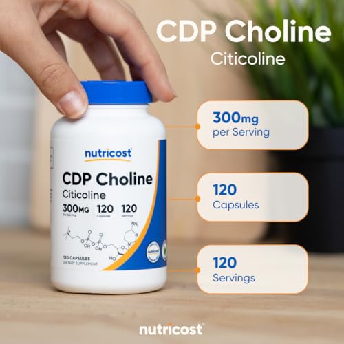 Nutricost CDP Choline Capsules