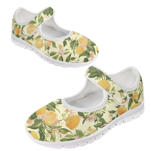 JoyLamoria Womens Comfort Flats Cute Mary Jane Shoes Colorful Dachshund Printed Walking Shoes Ultra Light Wide Fashion Sneakers2