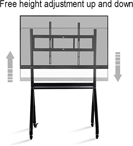 Soporte Móvil para TV 55-75", Ajustable con Ruedas miniatura 4