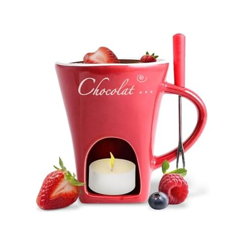 Tasse à fondue chocolat Baoblaze Cover