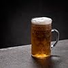 bar@drinkstuff Plastic Beer Stein – German-Style 2-Pint (1 L) Polystyrene Tankard Mug with Handle – Reusable, Rigid, Dimpled Finish – Ideal for Festivals, Outdoor Events & Bars (2) #3