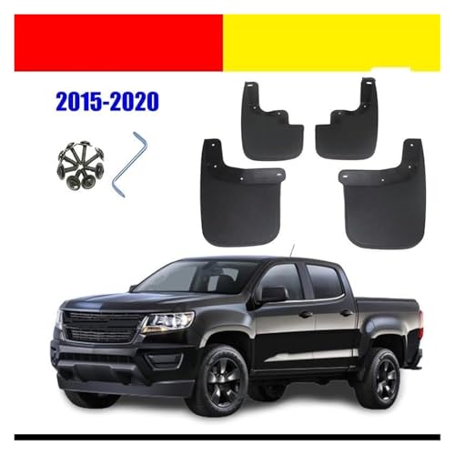 Guardabarros coche para Colorado kit de 4 piezas de protección 2
