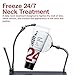 Freeze 24/7 Neck Lift Revitalizing Neck Cream - Tightens, Lifts & Smooths Skin with Caffeine, Niacinamide, Seaweed, Minimize Wrinkles & Sagging, Skin Sculpting Formula for Mature Skin - 2.5 oz / 75 mL